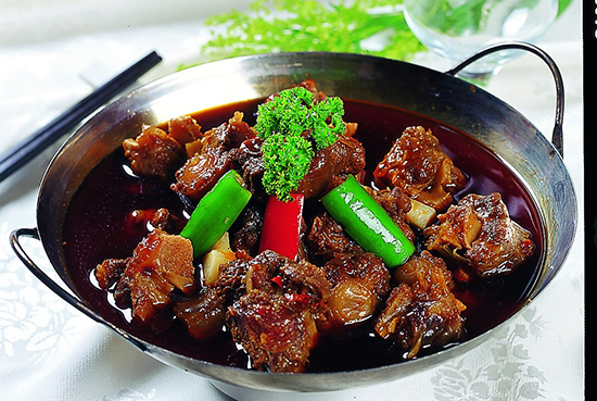 干锅牛尾